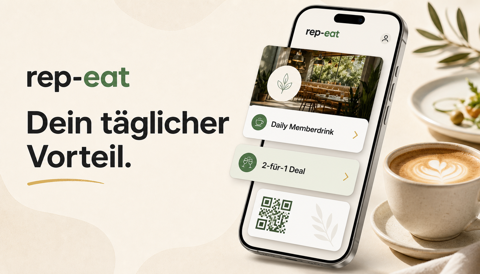 rep-eat App – Dein täglicher Vorteil
